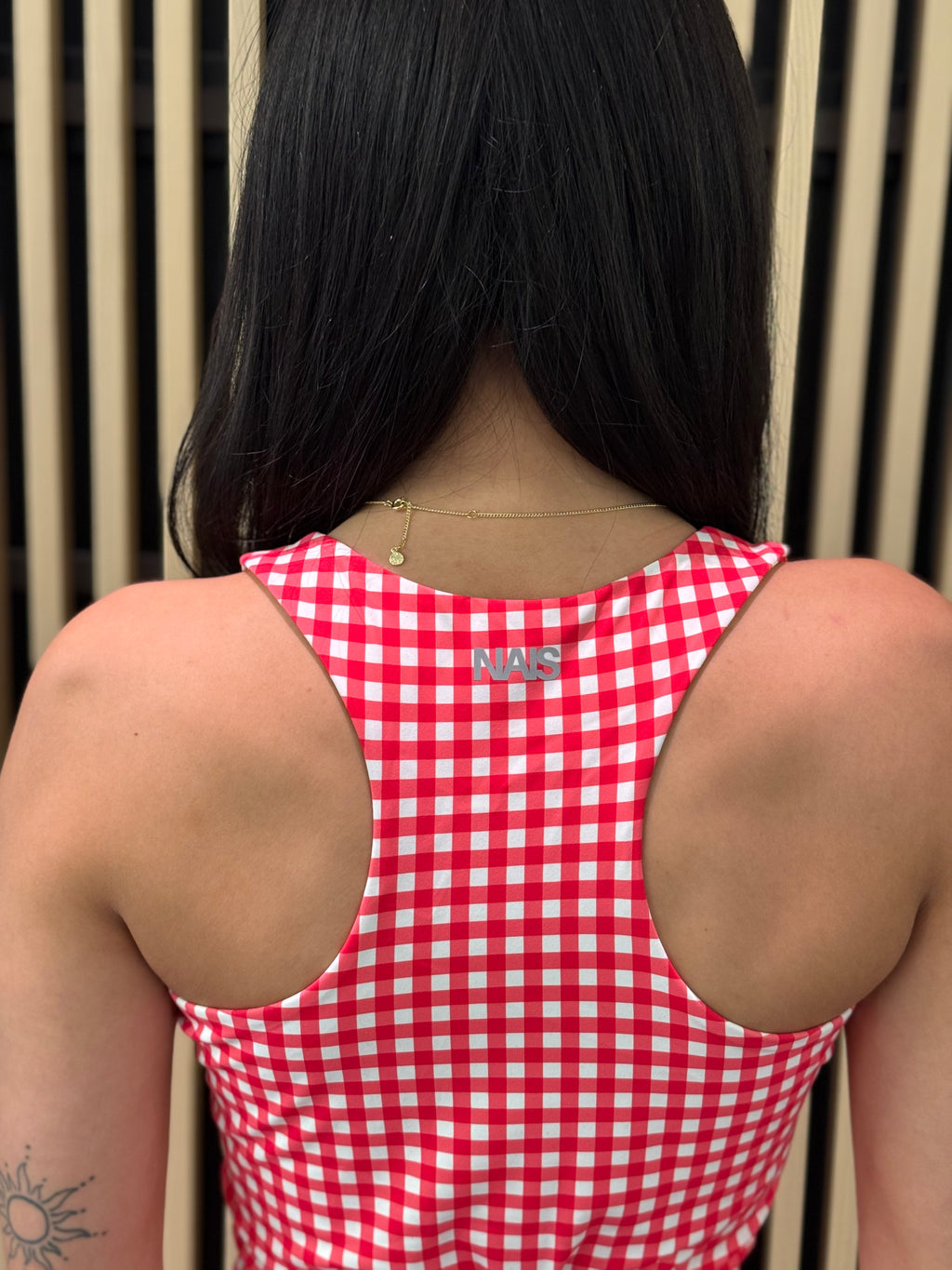 NAIS Gingham Bra Tank