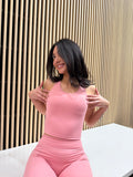 NAIS Pink Bra Tank